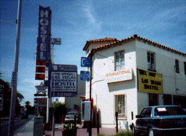 Abandoned Las Vegas Hostel on Fremont Street, Las Vegas, Nevada